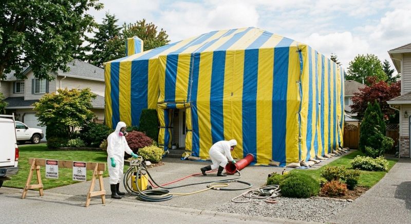 Termite Tenting in Madison, WI